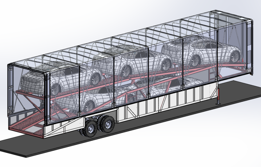 Diversified Cover Solutions car carrier tarp system